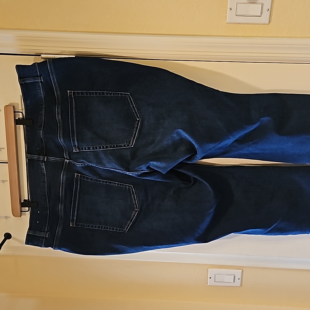 Lane Bryant High Rise Skinny Jeans Dark Blue in size 26 - Picture 7 of 11